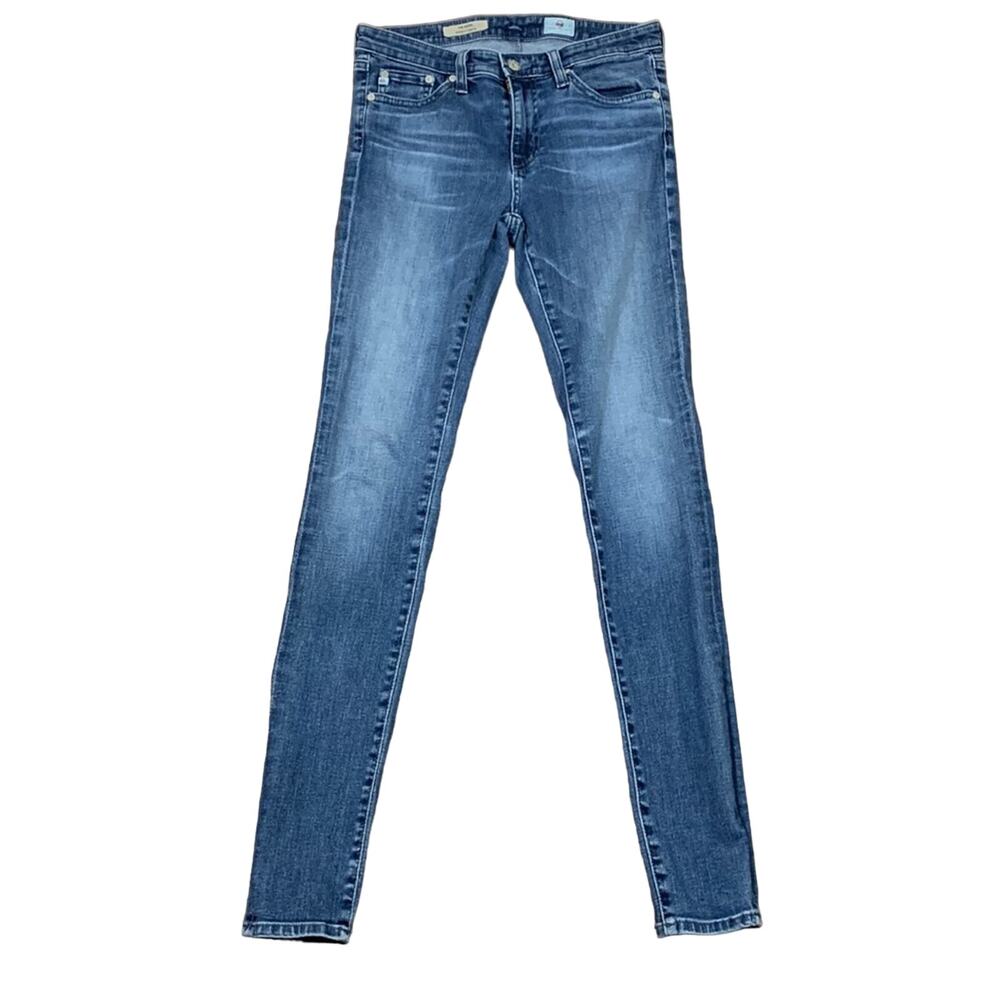 AG Adriano Goldschmied The Middi Mid-Rise Legging Skinny Jeans